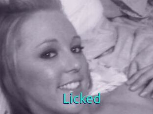 Licked